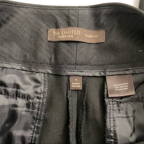 The limited Cassidy fit black slacks EUC - Picture 3 of 4